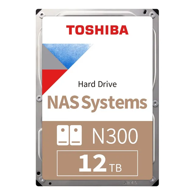 Disco Duro Interno 12 Tb Toshiba N300 De 7200rpm 512mb Cache