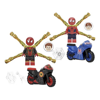 Set De Motos Spiderman Para Armar Set De Motos Spiderman Para Armar