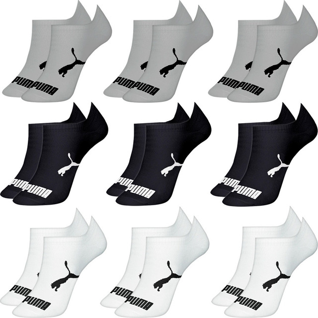 Kit 9 Pares Meias Puma Sapatilha Cano Baixo AlgodĂŁo Original Kit 9 Pares Meias Puma Sapatilha Cano Baixo AlgodĂŁo Original