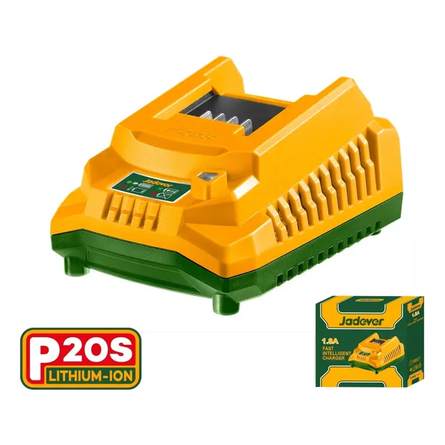 Cargador De Batería 20v Jadever P20s Herramientas Electricas