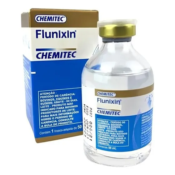 Flunixin 100 Ml - Anti-inflamatório, AnaLGésico, Antitérmico