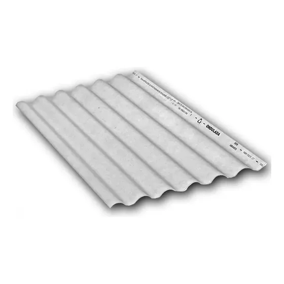 Telha 2,44 X 1,10  X 6mm Fibrocimento Ondulada  Promoção