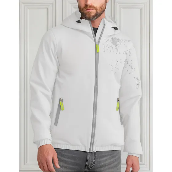 Chamarra Impermeable Chaqueta Para Hombre Con Capucha