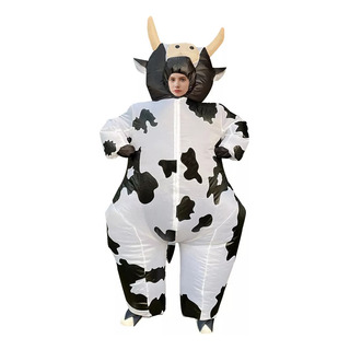 Disfraz Inflable De Vaca Para Mujer, Divertido Disfraz Para Disfraz Inflable De Vaca Para Mujer, Divertido Disfraz Para