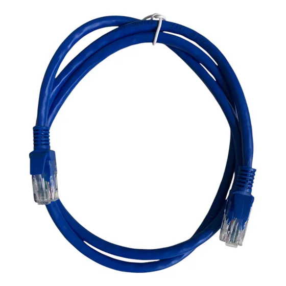 Cable Patch Cord Cat6 6 100% Cobre 1 Metro Alta Calidad 1m