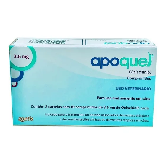 Apoquel Dermatológico Zoetis Para Cães 3.6