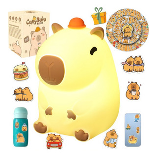 Luz Nocturna Infantil Capibara+50 Pegatinas Luz Nocturna Infantil Capibara+50 Pegatinas