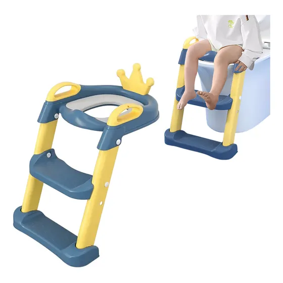 Escalera Adaptador De Inodoro Baño Para Niños Coronita