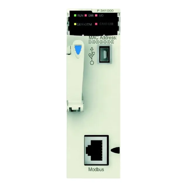 Bmxp341000, M340 Cpu 2 Mb C/usb + Mb, Schneider Electric