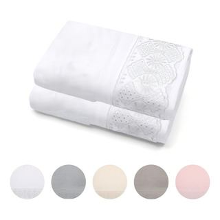 Kit 2 Toalhas De Rosto Buettner Renda 50x80 Cm Egípcio Roma Cor Prata 600 Kit 2 Toalhas De Rosto Buettner Renda 50x80 Cm Egípcio Roma Cor Prata 600