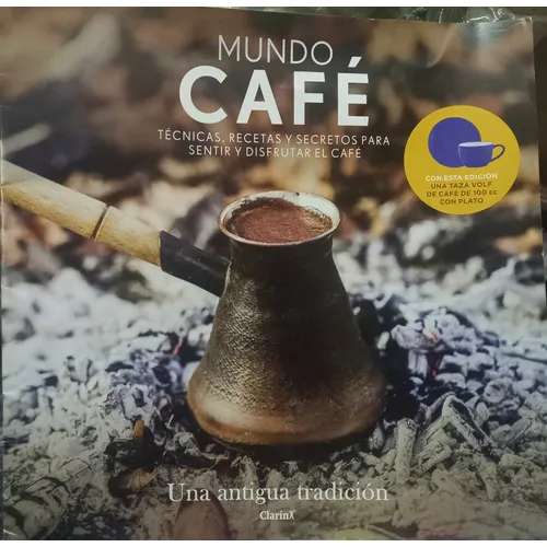 Mundo Cafe Set De 6 Tazas+ Platos Porcelana 100 Cc+ Revist