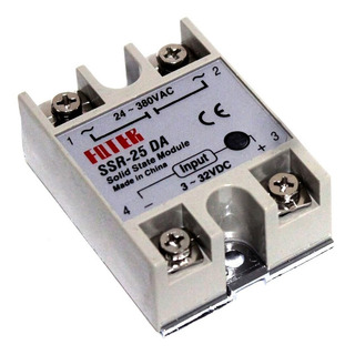 Modulo Ssr-25da Relevador De Estado Solido 25a Relay 3-32vdc Modulo Ssr-25da Relevador De Estado Solido 25a Relay 3-32vdc