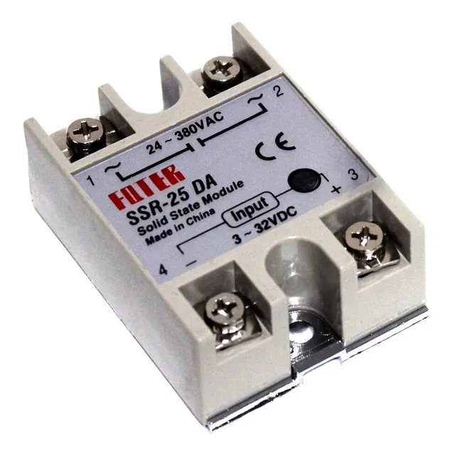 Modulo Ssr-25da Relevador De Estado Solido 25a Relay 3-32vdc