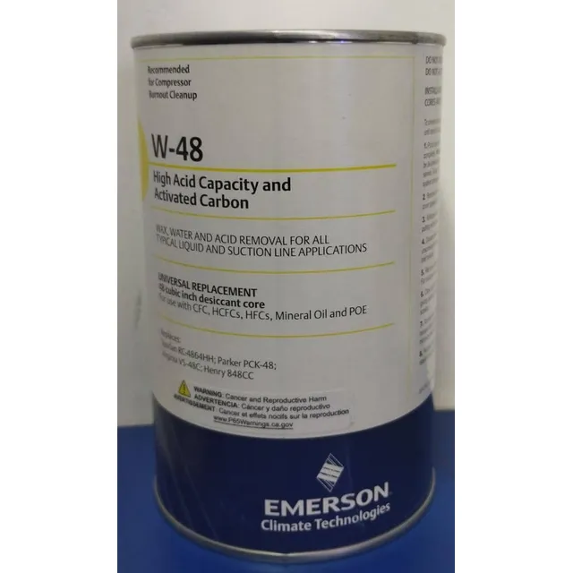 Filtro Piedra Anti-acido/anti-ollin/secador W-48h Emerson