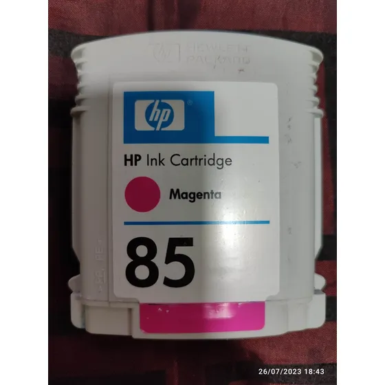 Cartucho De Tinta Hp 85 Magenta C9426a Lleno Nuevo Caracas 