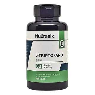 Triptofano 60 Cápsulas 500mg - Qualidade Do Sono E Estresse Triptofano 60 Cápsulas 500mg - Qualidade Do Sono E Estresse