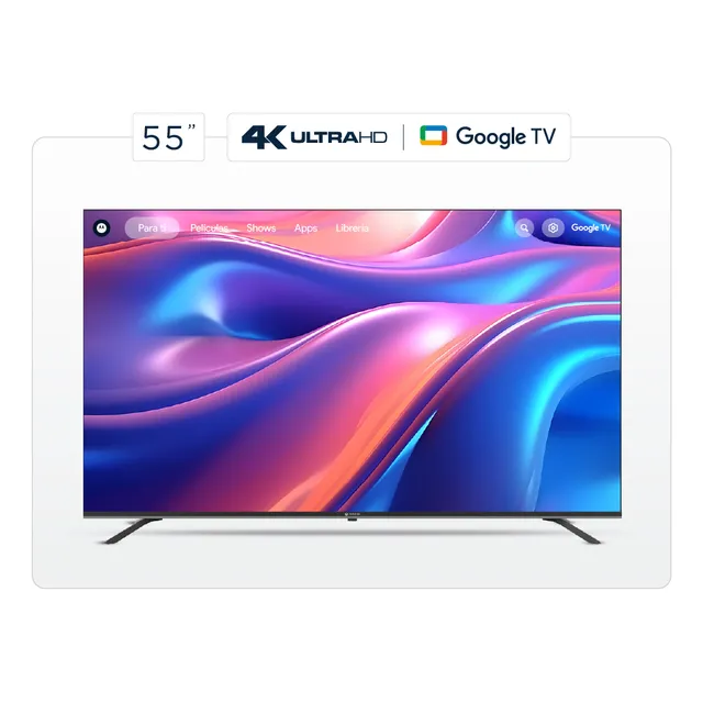 Smart Tv Motorola Google Tv 55 Uhd 4k Hdr + Comando De Voz