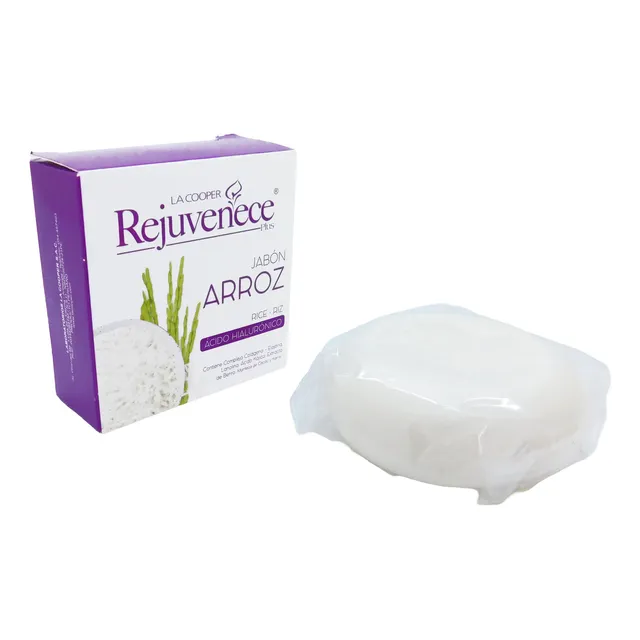 Jabon De Arroz Con Acido Hialuronico - Compejo Colageno