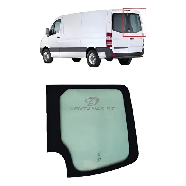 Vidrio Porton Libro Luneta Izquierdo Mb Sprinter 411/415/515 Furgon