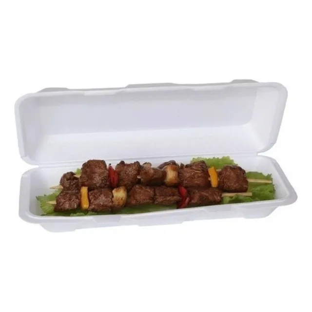 Bandeja De Isopor Hm07 Com Tampa (10 Unidades)