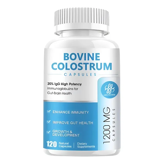 Calostro Bovino 1.200 Mg. 120 Cápsulas