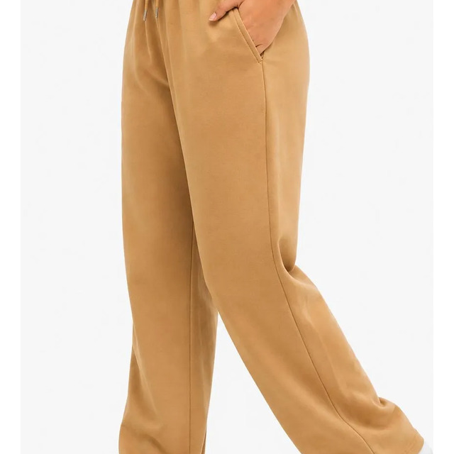Calça Moletom Feminina Facinelli/aishty Bege M Calça Moletom Feminina Facinelli/aishty Bege M