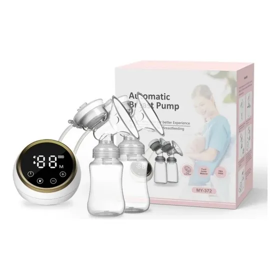 Extractor De Leche Materna Recargable Doble Succión
