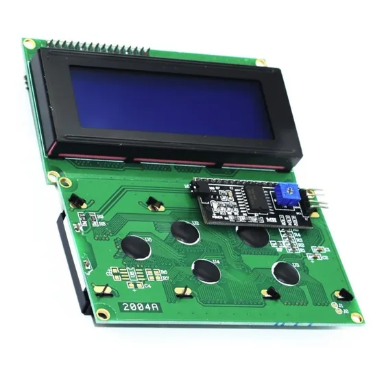 Display Lcd 2004 20x4 Hd44780 + Adaptador I2c Arduino Gtia