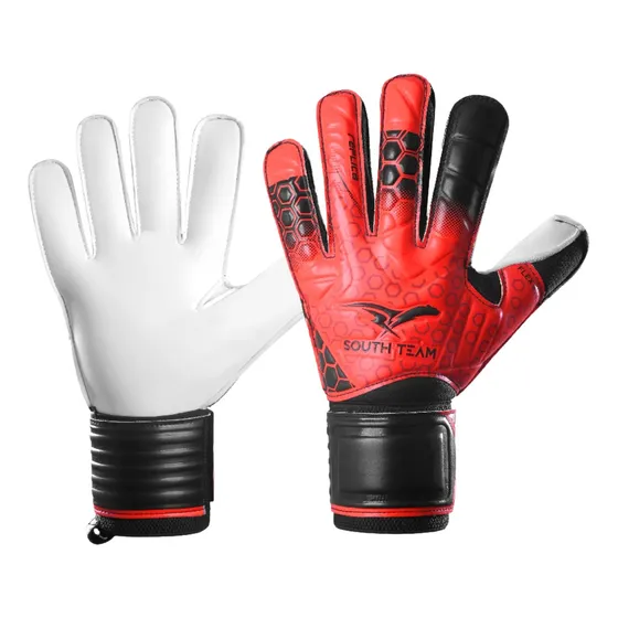 Luva Goleiro Profissional Com Talas Proteção Resistente Grip