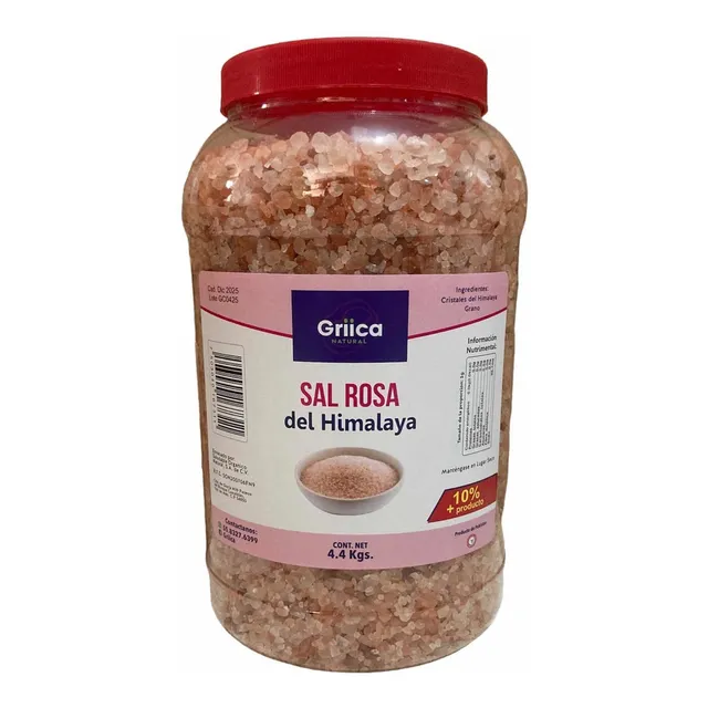 Sal Rosa Del Himalaya Natural Organica 4 Kg