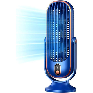 Ventilador De Mesa Portátil Recarregável Com 5 Velocidades Ventilador De Mesa Portátil Recarregável Com 5 Velocidades