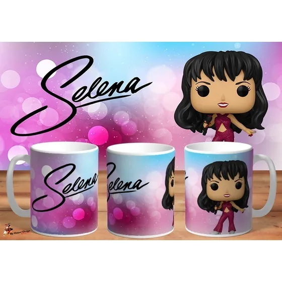 Taza De Ceramica Selena Quintanilla Funko Hd Art 02
