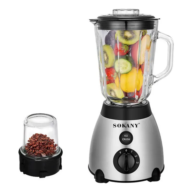 Liquidificador E Triturador De Alimentos Vidro 1000w 1.5l
