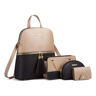 Mochilas Bolsas Mujer De Estilo Simple Conjunto De 4 Piezas Mochilas Bolsas Mujer De Estilo Simple Conjunto De 4 Piezas