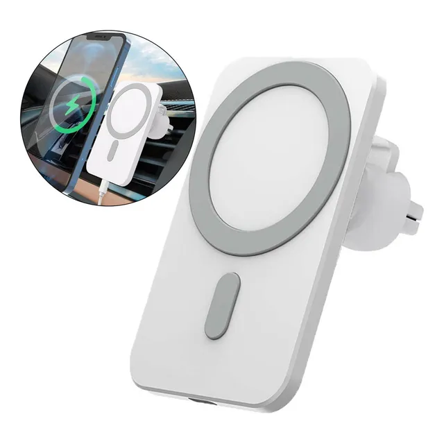 Carregador De Carro Magnético Sem Fio Magsafe Para iPhone 12