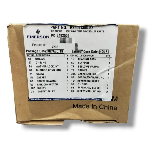 Emerson R2502x00l52  Fisher Parts