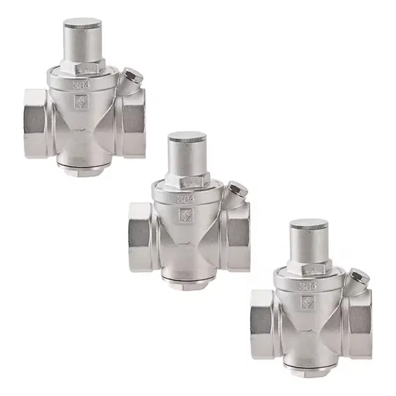 Válvula Reductora Presión Acero Inoxidable 304 3/4 1 Pza
