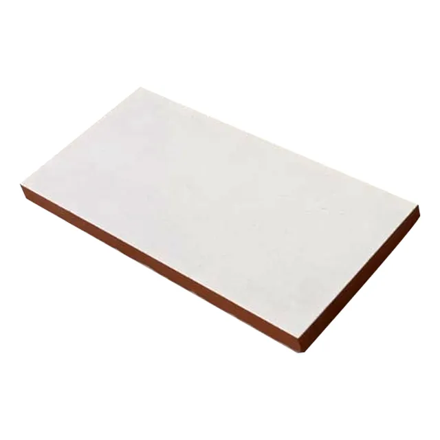 Azulejo 7x15 Cm Borde Recto Blanco Brillante .