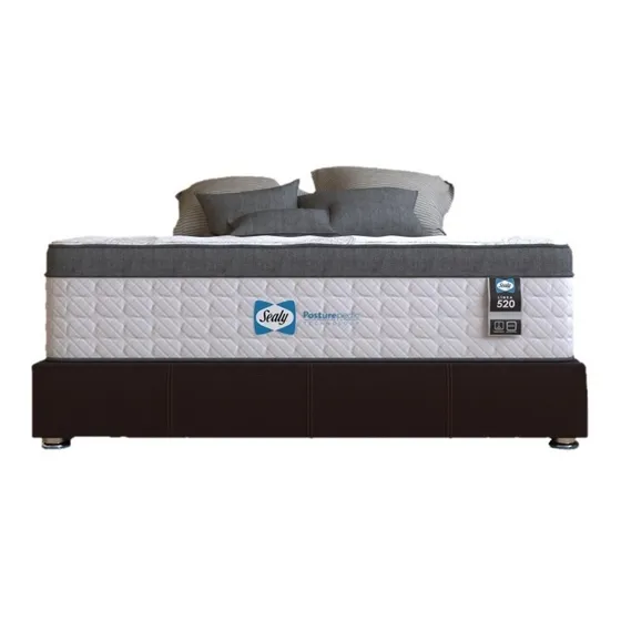 Colchón Memory Foam King Size  Sealy Ortopedico  2 Almohadas