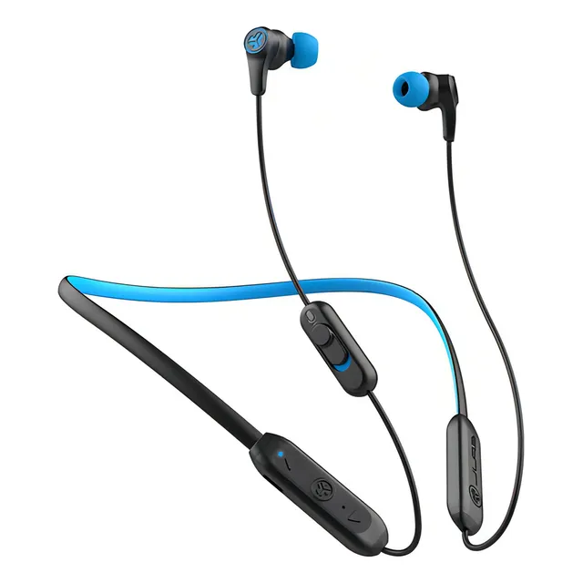 Audifonos Gamer Inalambricos Jlab Audio Jbuds Bluetooth + Aux Color Azul