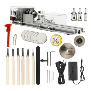 Mini Torno Beads Machine Wood Working Diy Ferramenta Claro Mini Torno Beads Machine Wood Working Diy Ferramenta Claro