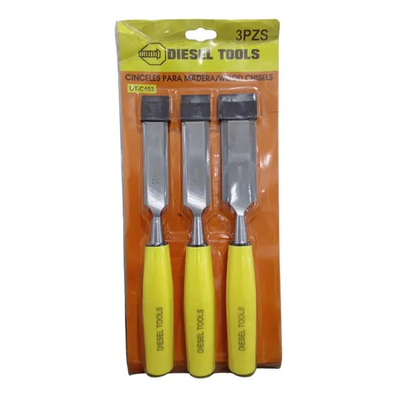 Kit De Formones 3 Piezas Diesel Tools