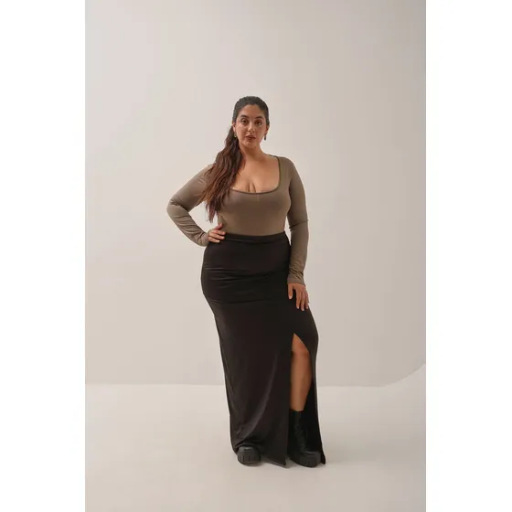 Pollera Falda Larga Mujer Naif
