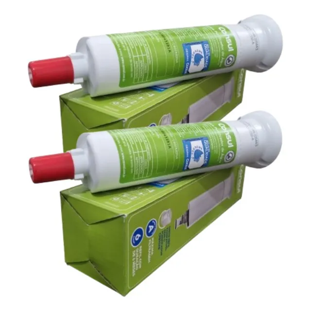 Kit 02 Filtros Refil Água Purificador Cix07ax Consul Cpb33a