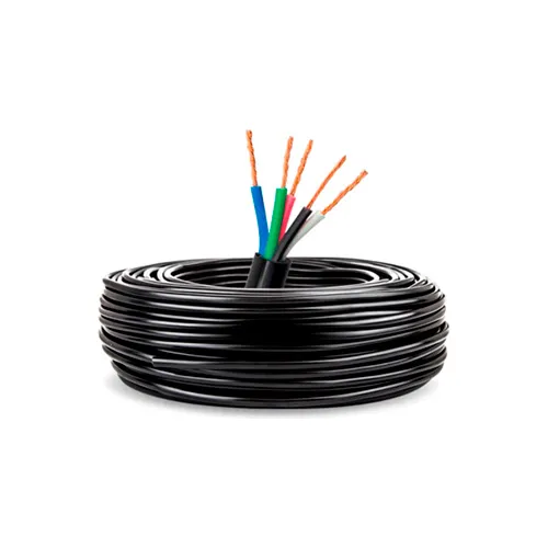 Cabo Comando Pp 5 Vias 1,5mm 18 Metros Preto 