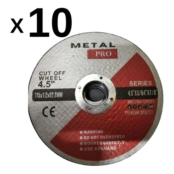 Disco De Corte Extrafino 4 1/2 Metal Pro 