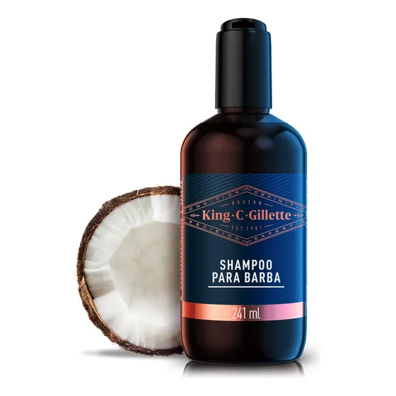 Shampoo Para Barba King C Gillette De 241ml