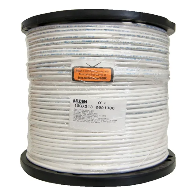  Cable Utp Cat6a 305m Blanco 23awg Belden 100% Cobre 10gxs12