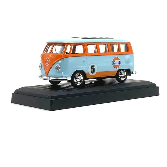 Miniatura Volkswagen T1 Kombi Gulf 1/38 - California Toys