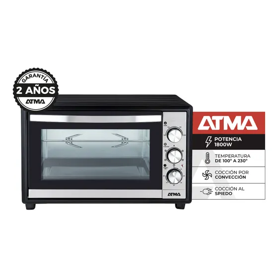 Horno Eléctrico De Mesa Atma Con Grill Hgcsa4524uainch 45l